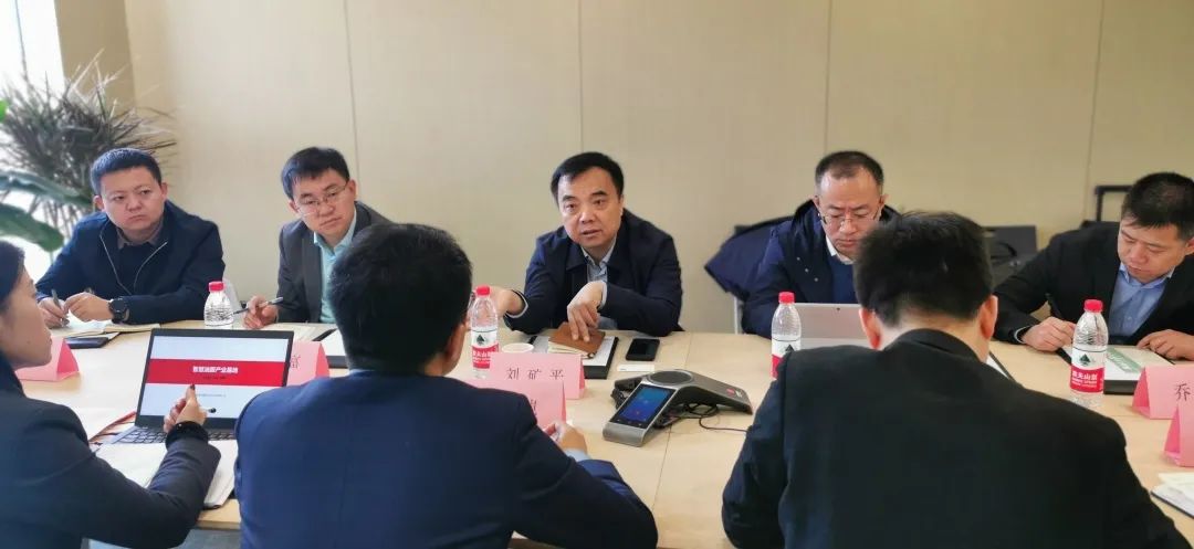 延安高新区党工委书记刘矿平到访油服产业基地